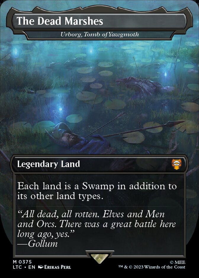 Os Pântanos Mortos / The Dead Marshes - Magic: The Gathering - MoxLand
