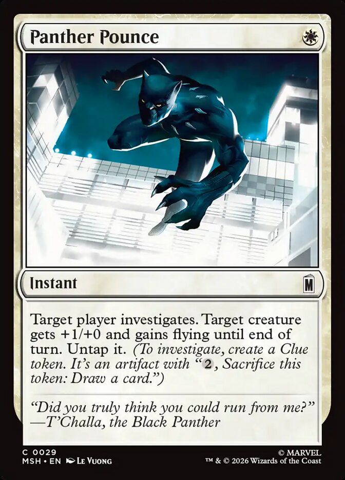 Panther Pounce - Magic: The Gathering - MoxLand