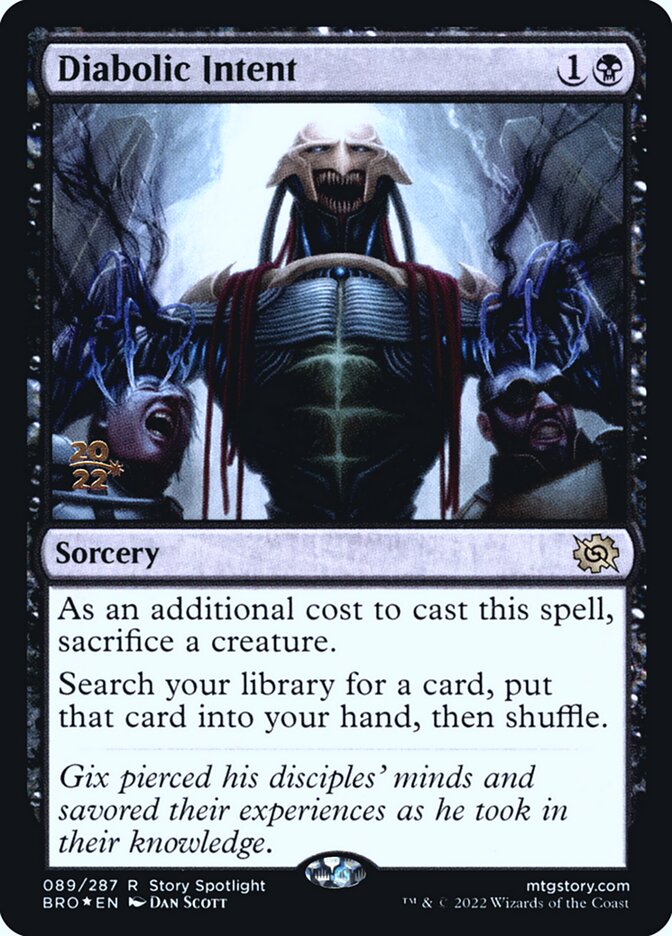 Intento Diabólico / Diabolic Intent - Magic: The Gathering - MoxLand