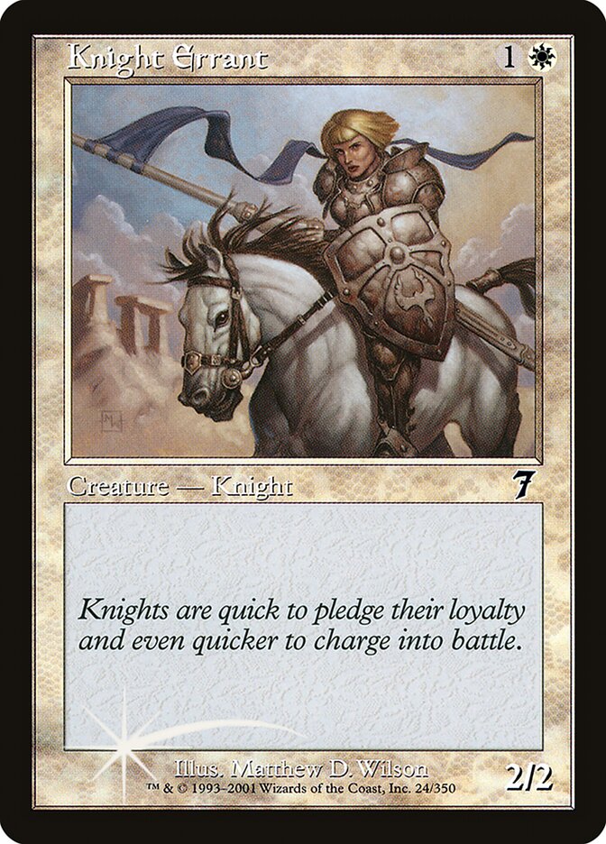 Cavaleiro Errante / Knight Errant - Magic: The Gathering - MoxLand