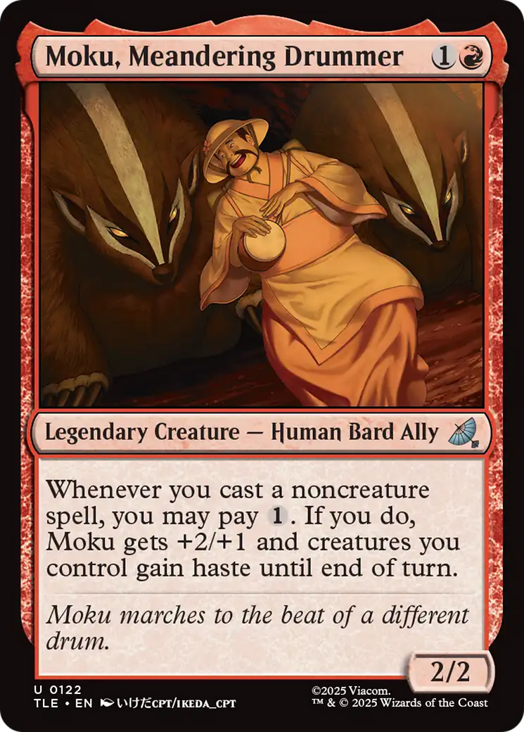 Moku, Percussionista Vagante / Moku, Meandering Drummer - Magic: The Gathering - MoxLand