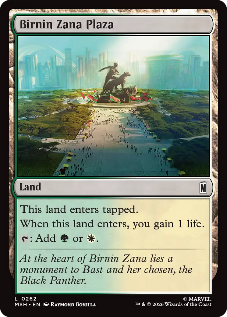Birnin Zana Plaza - Magic: The Gathering - MoxLand