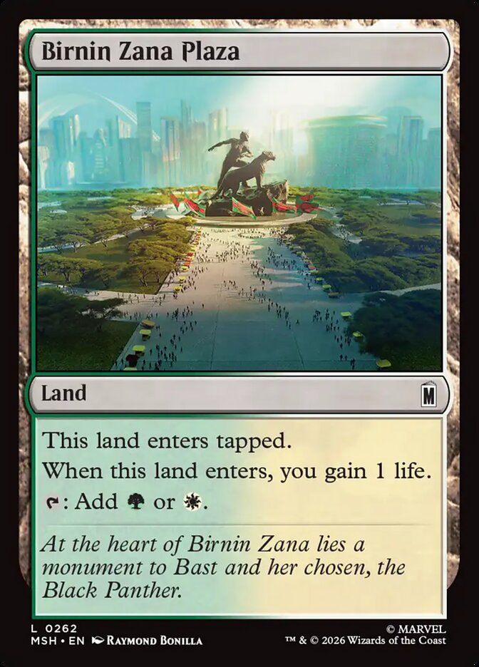 Birnin Zana Plaza - Magic: The Gathering - MoxLand