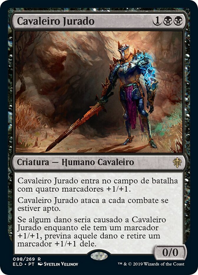 Cavaleiro Jurado / Oathsworn Knight - Magic: The Gathering - MoxLand