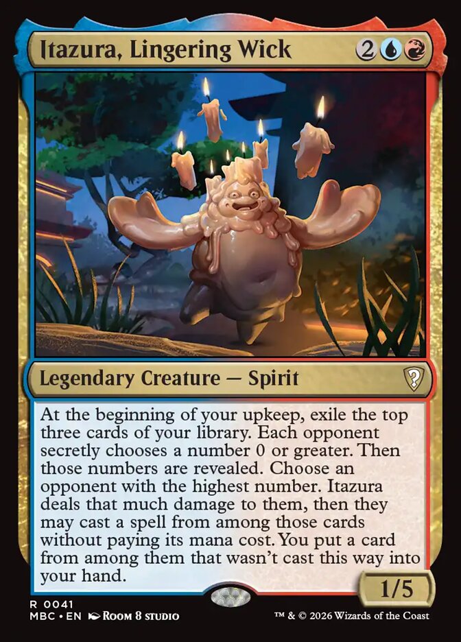 Itazura, Lingering Wick - Magic: The Gathering - MoxLand