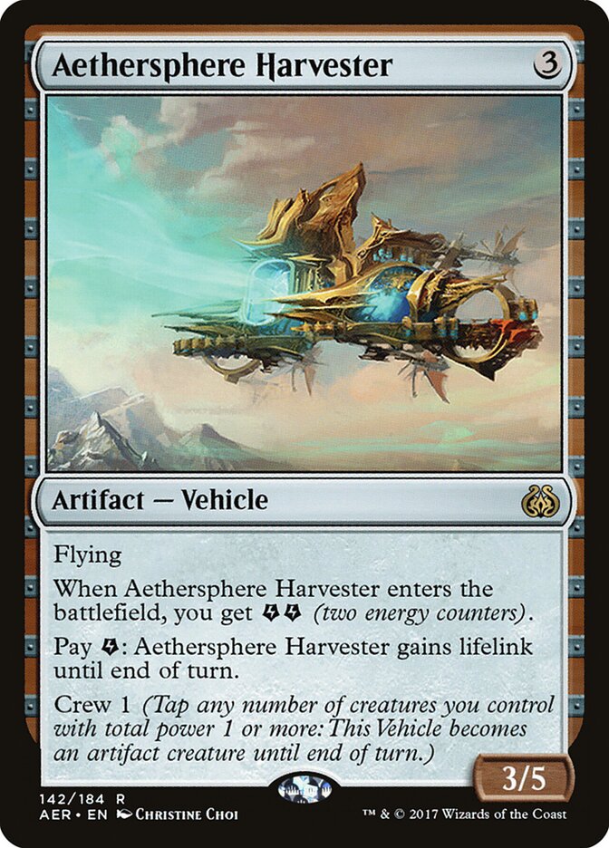 Segadeira da Eteresfera / Aethersphere Harvester - Magic: The Gathering - MoxLand