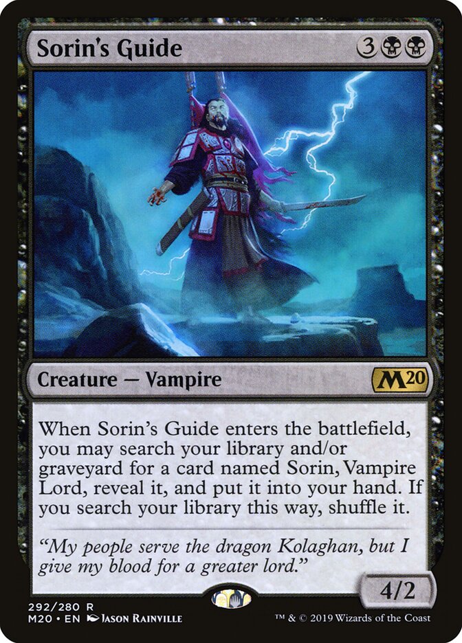 Guia de Sorin / Sorin's Guide - Magic: The Gathering - MoxLand