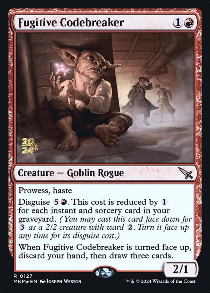 Decodificador Fugitivo / Fugitive Codebreaker - Magic: The Gathering - MoxLand