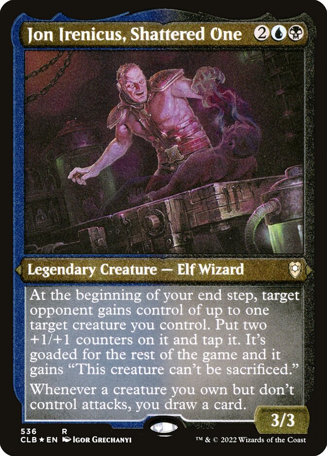 Jon Irenicus, O Despedaçado / Jon Irenicus, Shattered One - Magic: The Gathering - MoxLand