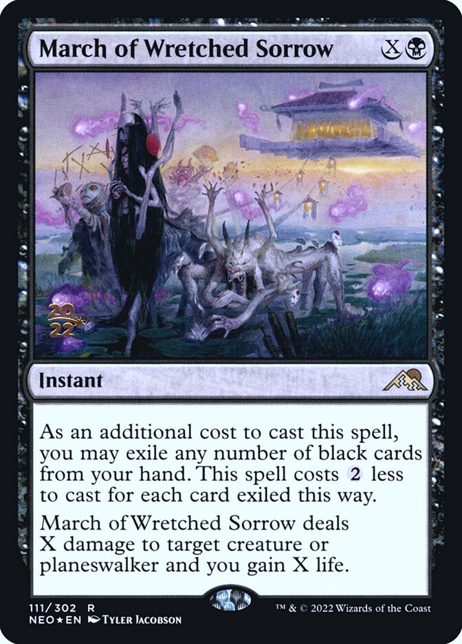 Marcha da Tristeza Miserável / March of Wretched Sorrow - Magic: The Gathering - MoxLand