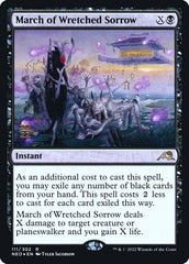 Marcha da Tristeza Miserável / March of Wretched Sorrow - Magic: The Gathering - MoxLand
