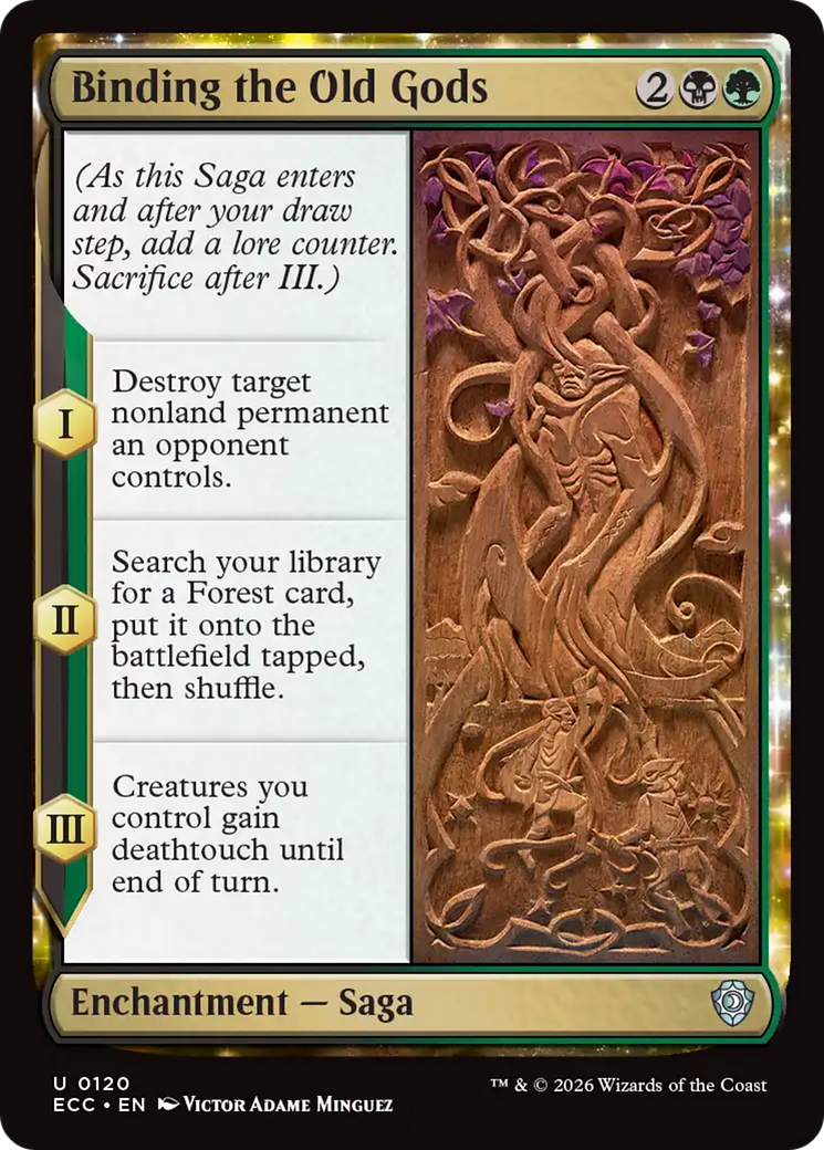 Aprisionar os Antigos Deuses / Binding the Old Gods - Magic: The Gathering - MoxLand