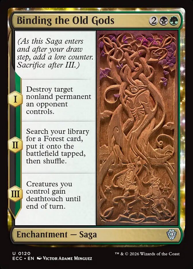 Aprisionar os Antigos Deuses / Binding the Old Gods - Magic: The Gathering - MoxLand