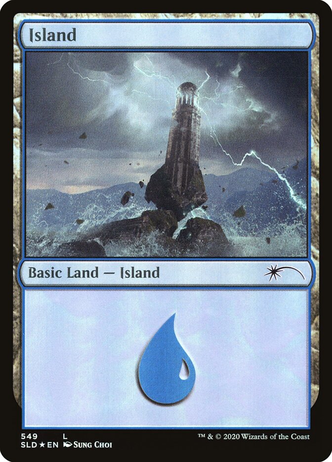 Ilha / Island - Magic: The Gathering - MoxLand