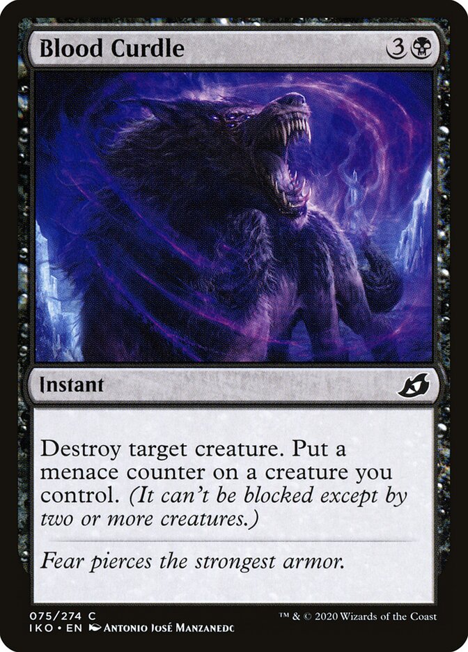 Coalhar Sangue / Blood Curdle - Magic: The Gathering - MoxLand