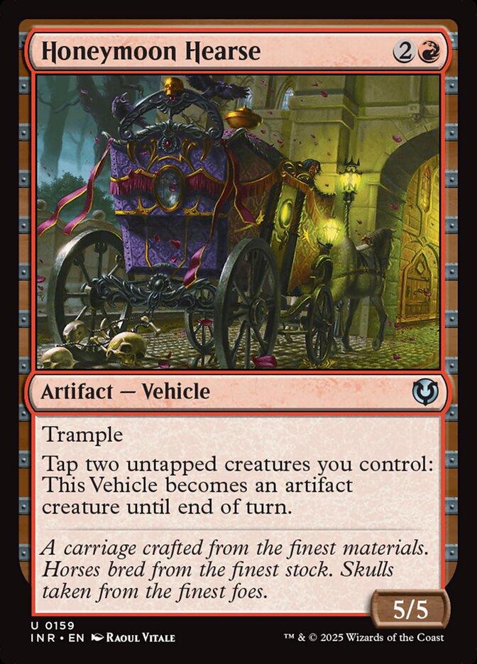 Carruagem da Lua de Mel / Honeymoon Hearse - Magic: The Gathering - MoxLand