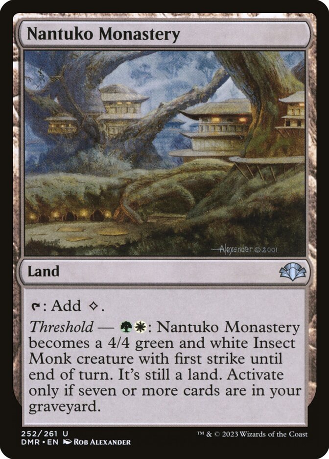 Monastério dos Nantukos / Nantuko Monastery - Magic: The Gathering - MoxLand