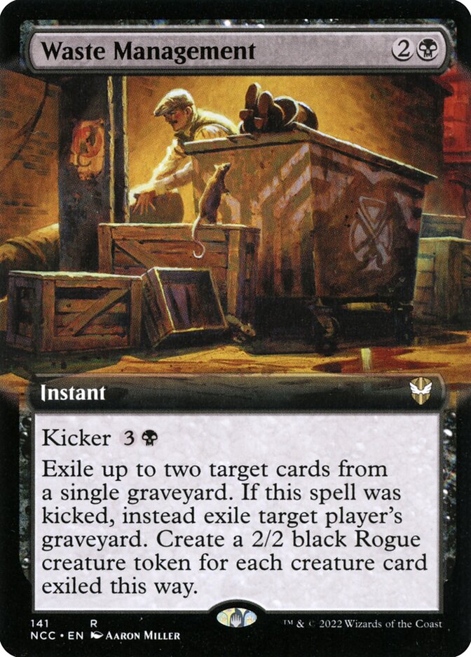 Gerenciamento de Dejetos / Waste Management - Magic: The Gathering - MoxLand