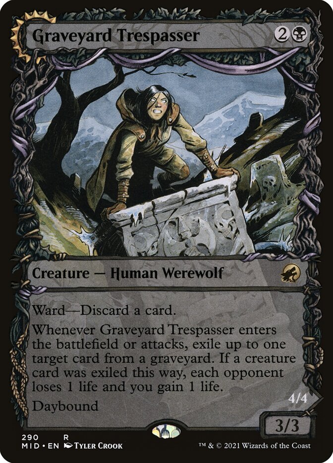 Invasora do Cemitério / Graveyard Trespasser - Magic: The Gathering - MoxLand