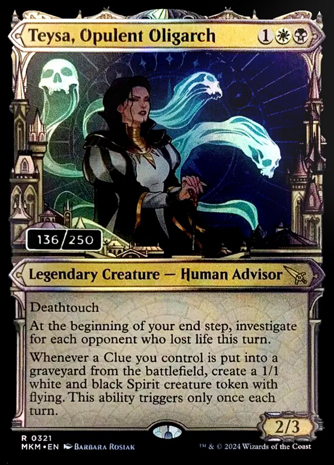 Teysa, Oligarca Opulenta / Teysa, Opulent Oligarch - Magic: The Gathering - MoxLand