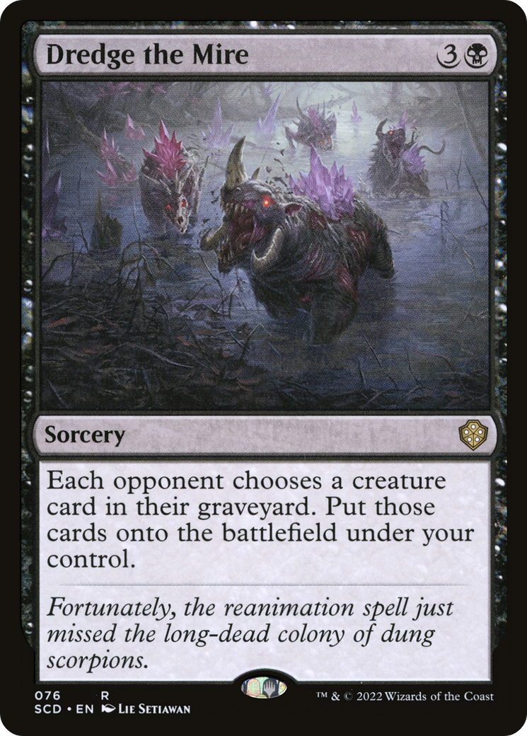 Dragar o Lodaçal / Dredge the Mire - Magic: The Gathering - MoxLand