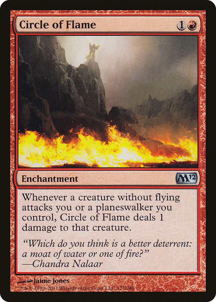 Círculo de Fogo / Circle of Flame - Magic: The Gathering - MoxLand