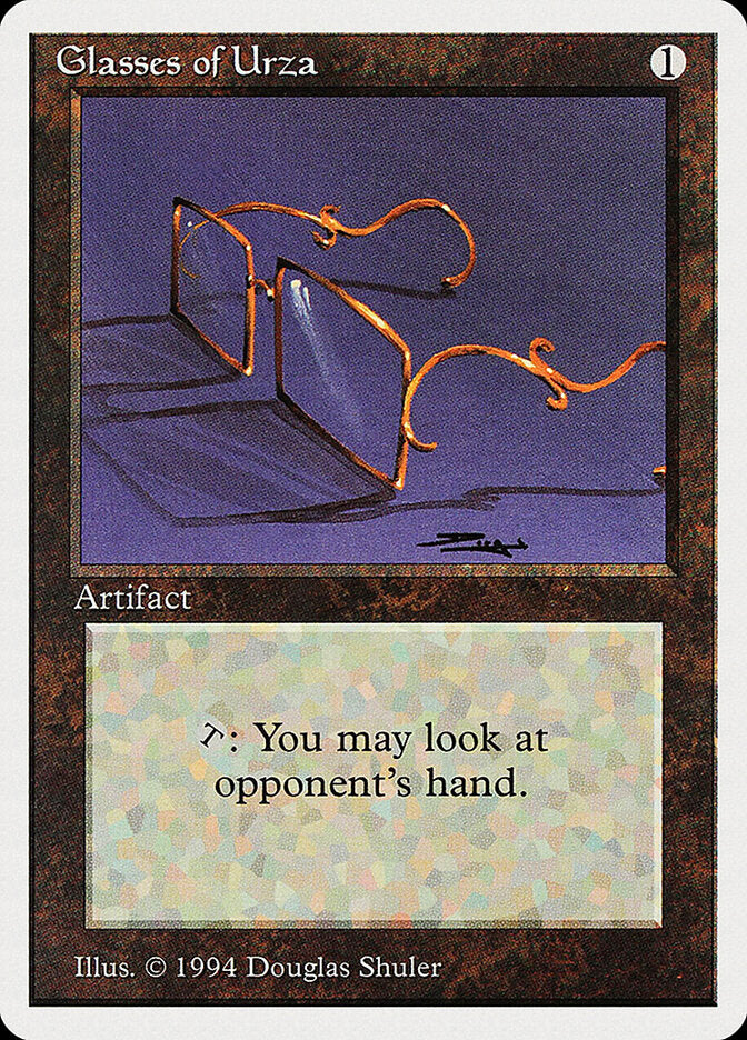 Óculos de Urza / Glasses of Urza - Magic: The Gathering - MoxLand