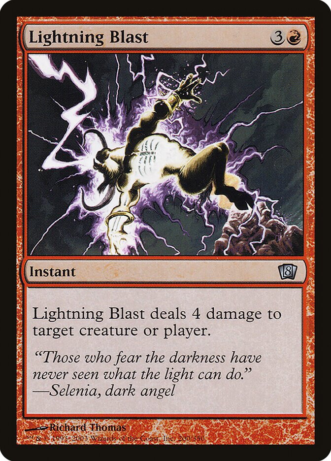 Explosão do Relâmpago / Lightning Blast - Magic: The Gathering - MoxLand