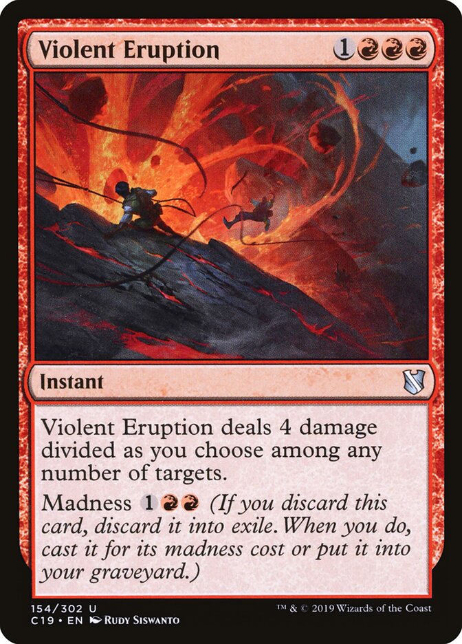 Erupção Violenta / Violent Eruption - Magic: The Gathering - MoxLand