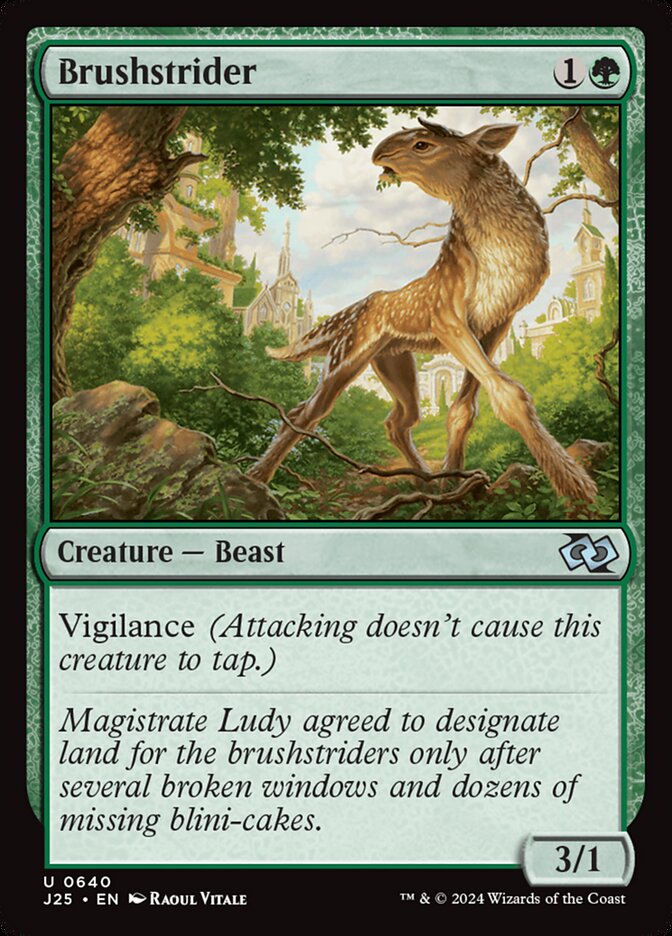 Salta-mato / Brushstrider - Magic: The Gathering - MoxLand