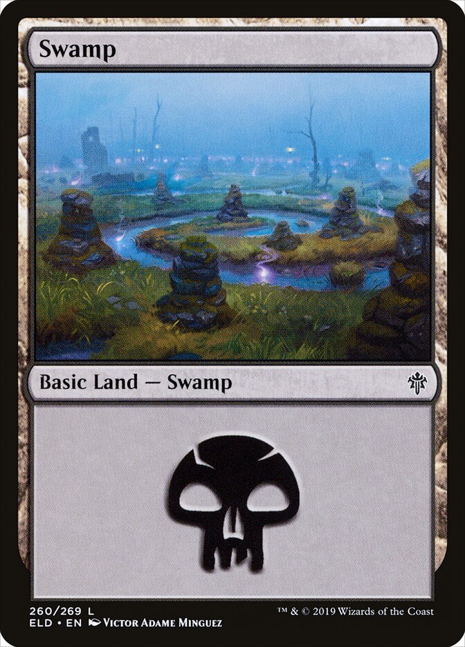 Pântano / Swamp - Magic: The Gathering - MoxLand