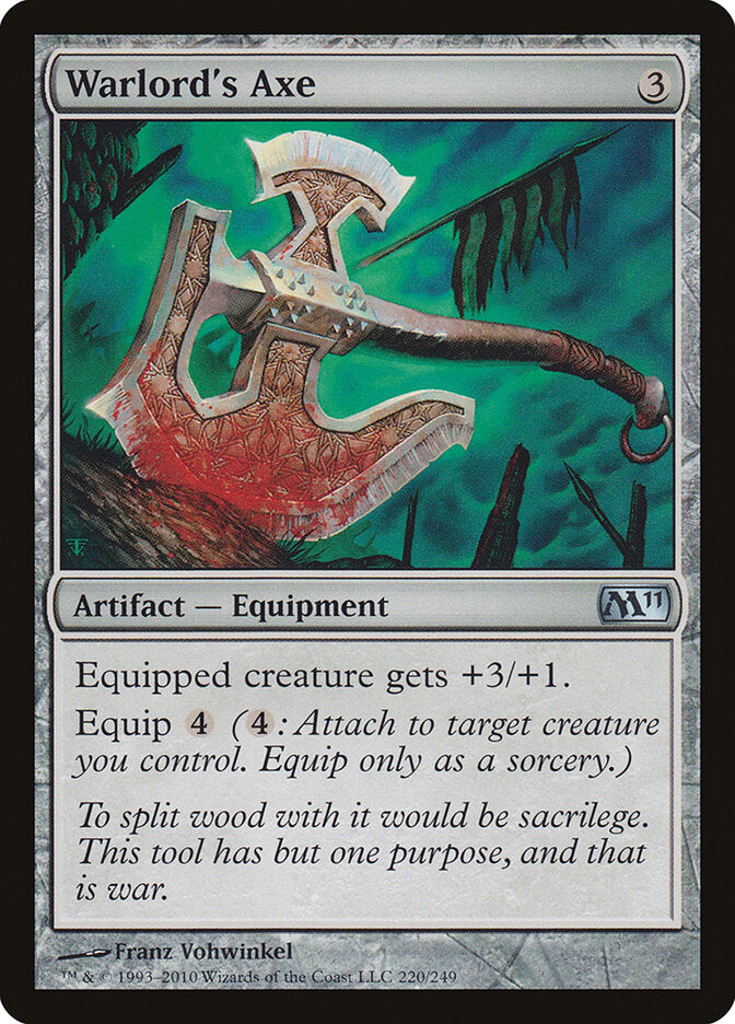 Machado do Senhor da Guerra / Warlord's Axe - Magic: The Gathering - MoxLand