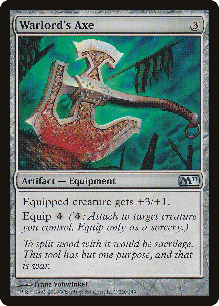 Machado do Senhor da Guerra / Warlord's Axe - Magic: The Gathering - MoxLand