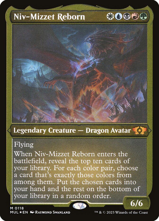 Niv-Mizzet Renascido / Niv-Mizzet Reborn - Magic: The Gathering - MoxLand