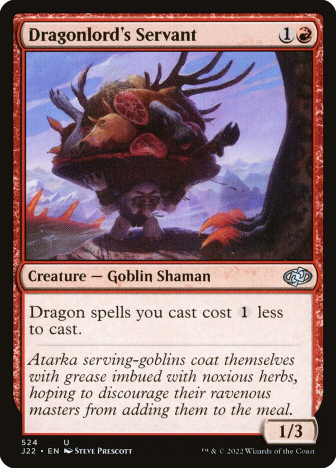 Servo do Soberano Dragão / Dragonlord's Servant - Magic: The Gathering - MoxLand