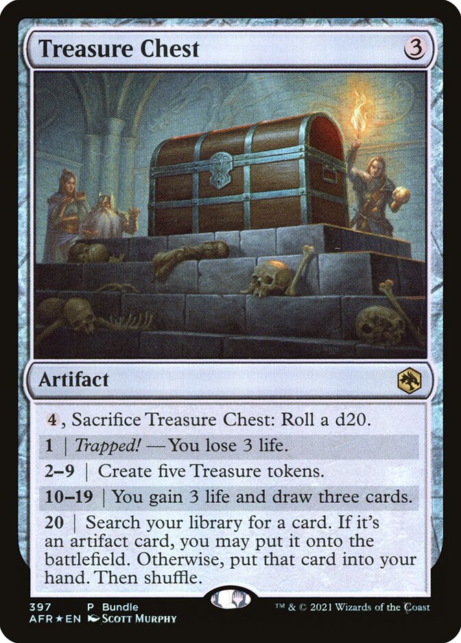 Baú de Tesouro / Treasure Chest - Magic: The Gathering - MoxLand