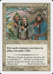 Juramento do Jardim de Pêssegos / Peach Garden Oath - Magic: The Gathering - MoxLand