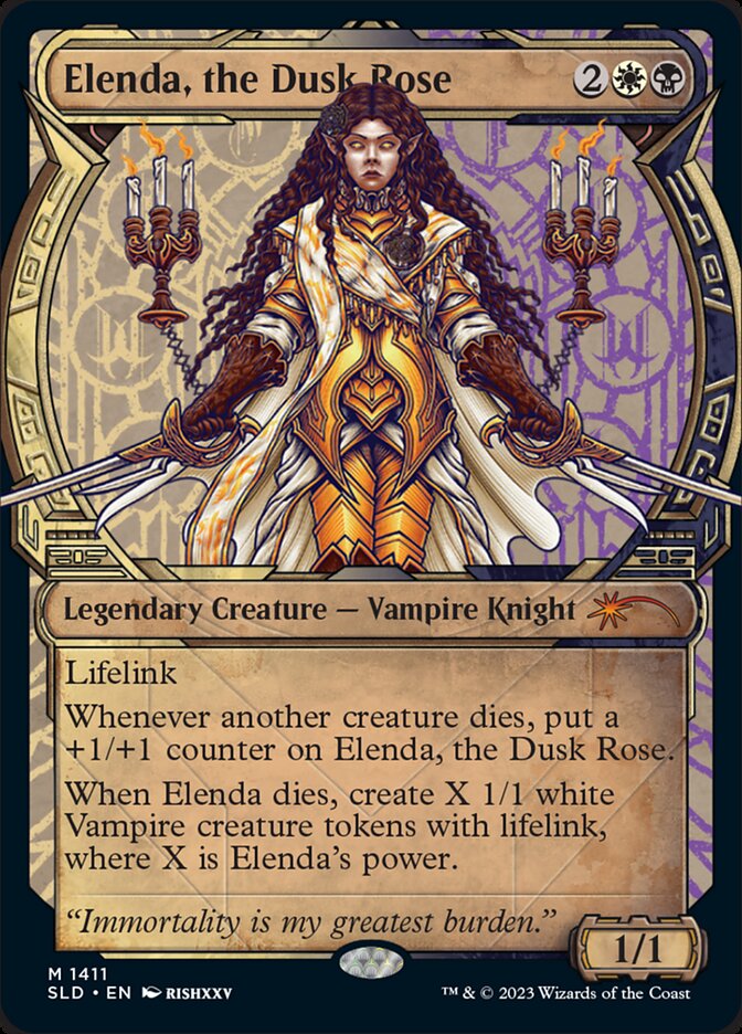 Elenda, a Rosa do Crepúsculo / Elenda, the Dusk Rose - Magic: The Gathering - MoxLand