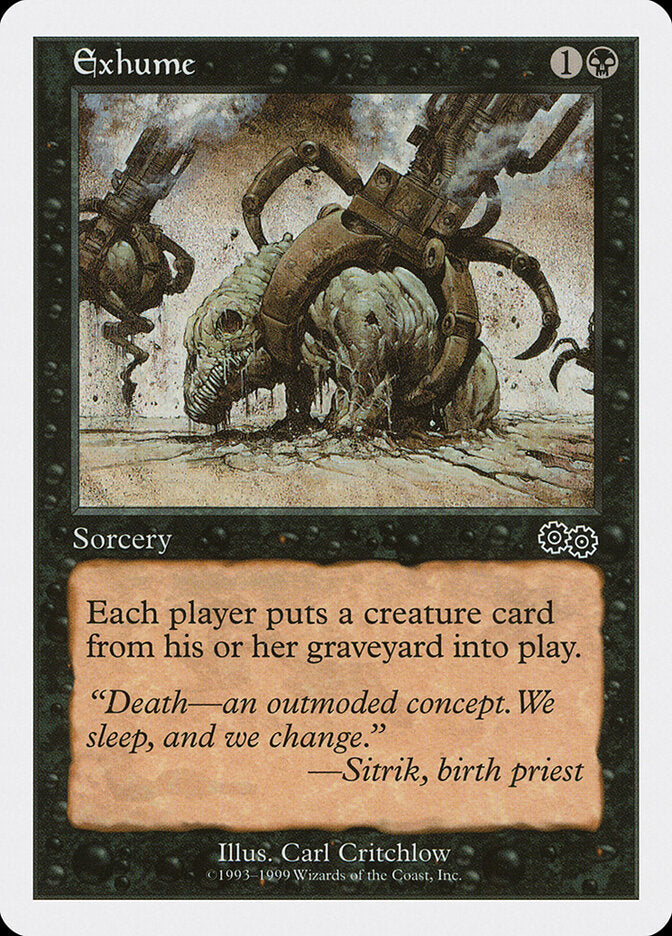 Exumar / Exhume - Magic: The Gathering - MoxLand