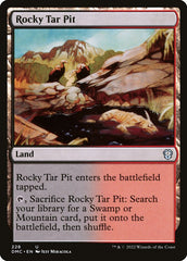Poço de Piche Rochoso / Rocky Tar Pit - Magic: The Gathering - MoxLand