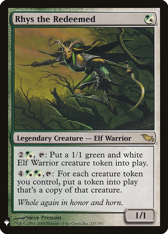 Rhys, o Redimido / Rhys the Redeemed - Magic: The Gathering - MoxLand