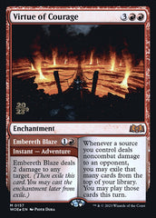 Virtue of Courage / Embereth Blaze - Magic: The Gathering - MoxLand