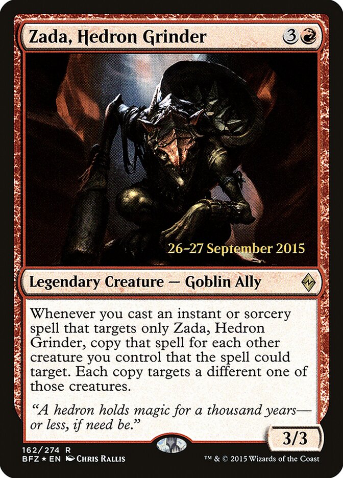 Zada, Moedora de Edros / Zada, Hedron Grinder - Magic: The Gathering - MoxLand