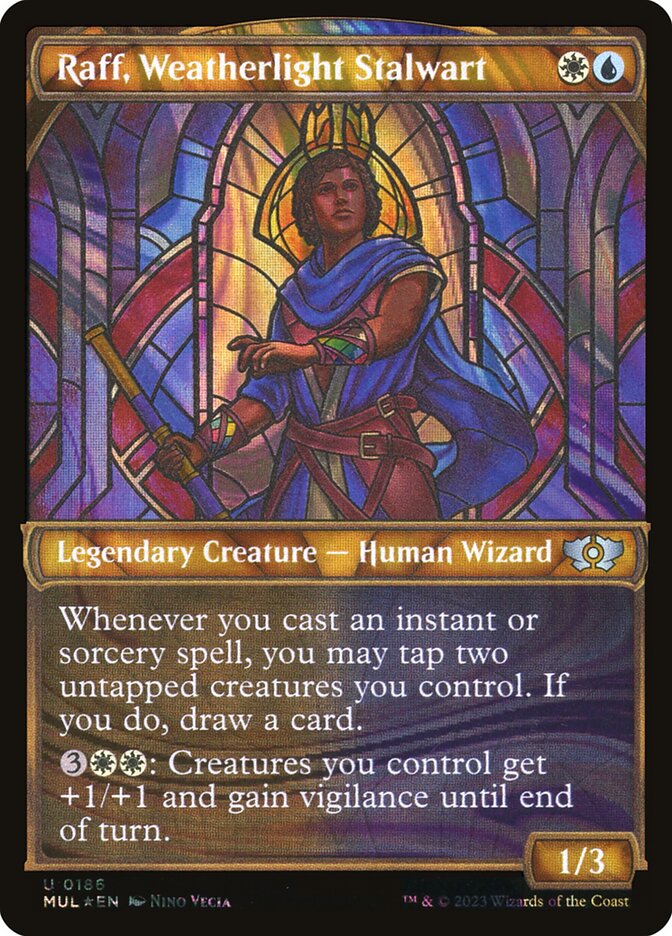 Raff, Defensor do Bons Ventos / Raff, Weatherlight Stalwart - Magic: The Gathering - MoxLand