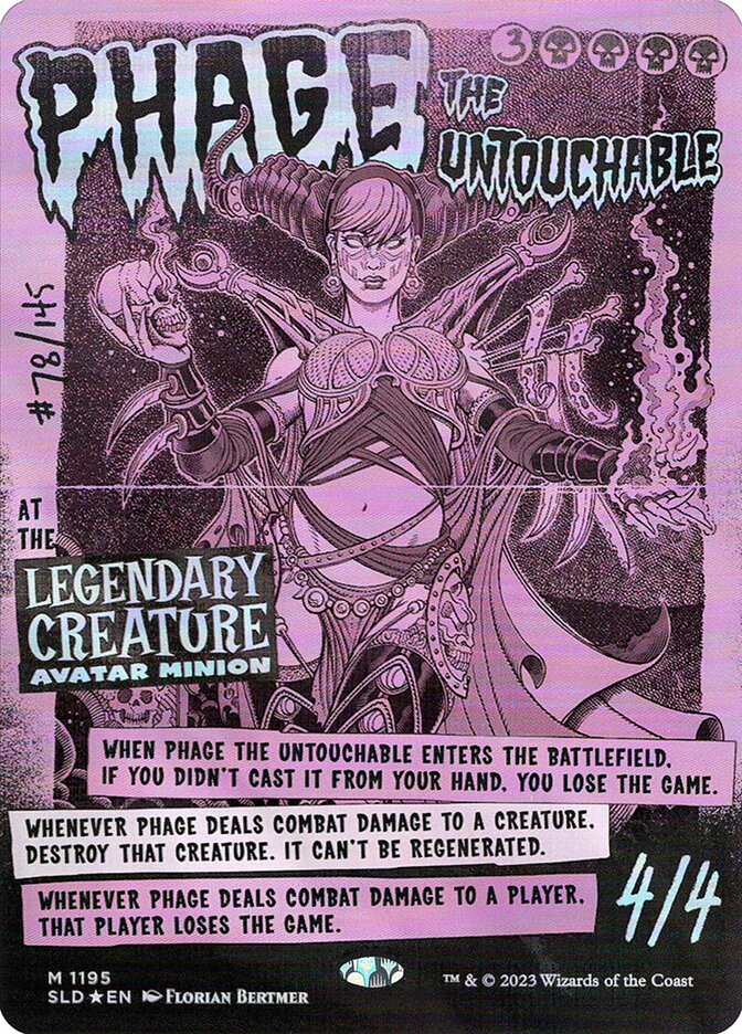 Phage, a Intocável / Phage the Untouchable - Magic: The Gathering - MoxLand