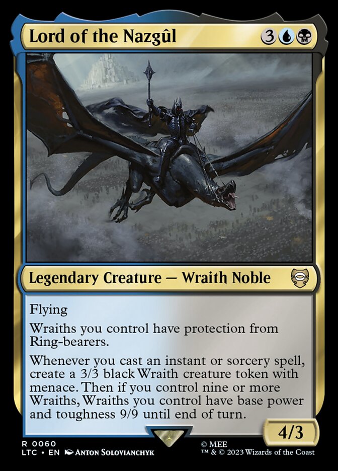 Senhor dos Nazgûl / Lord of the Nazgûl - Magic: The Gathering - MoxLand