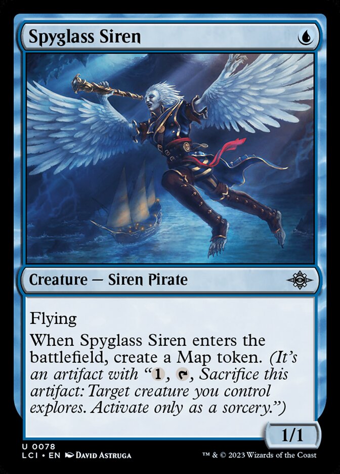 Sirena da Luneta / Spyglass Siren - Magic: The Gathering - MoxLand