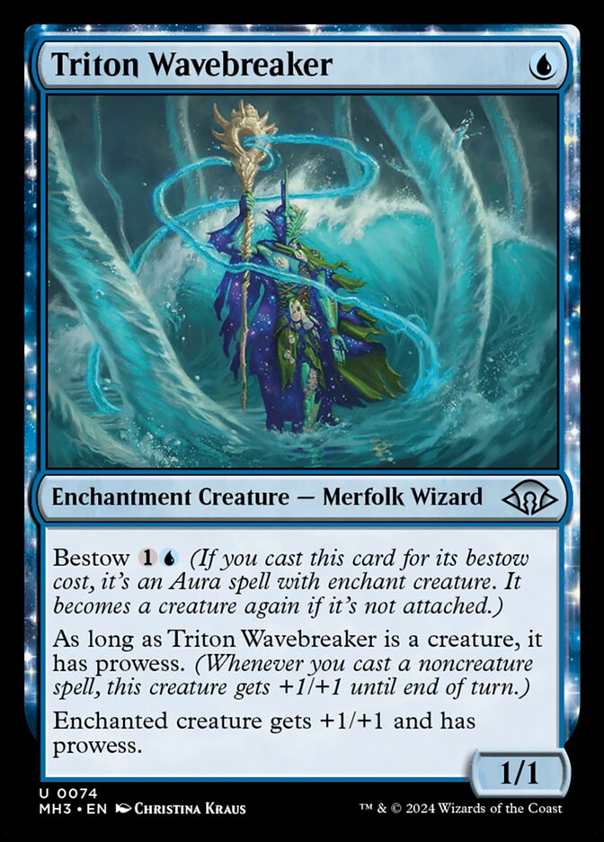 Talassido Quebra-mar / Triton Wavebreaker - Magic: The Gathering - MoxLand