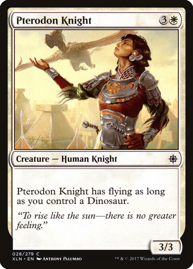 Cavaleira de Pterodontes / Pterodon Knight - Magic: The Gathering - MoxLand
