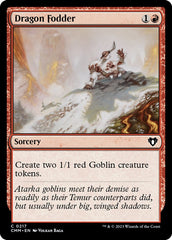 Forragem de Dragão / Dragon Fodder - Magic: The Gathering - MoxLand